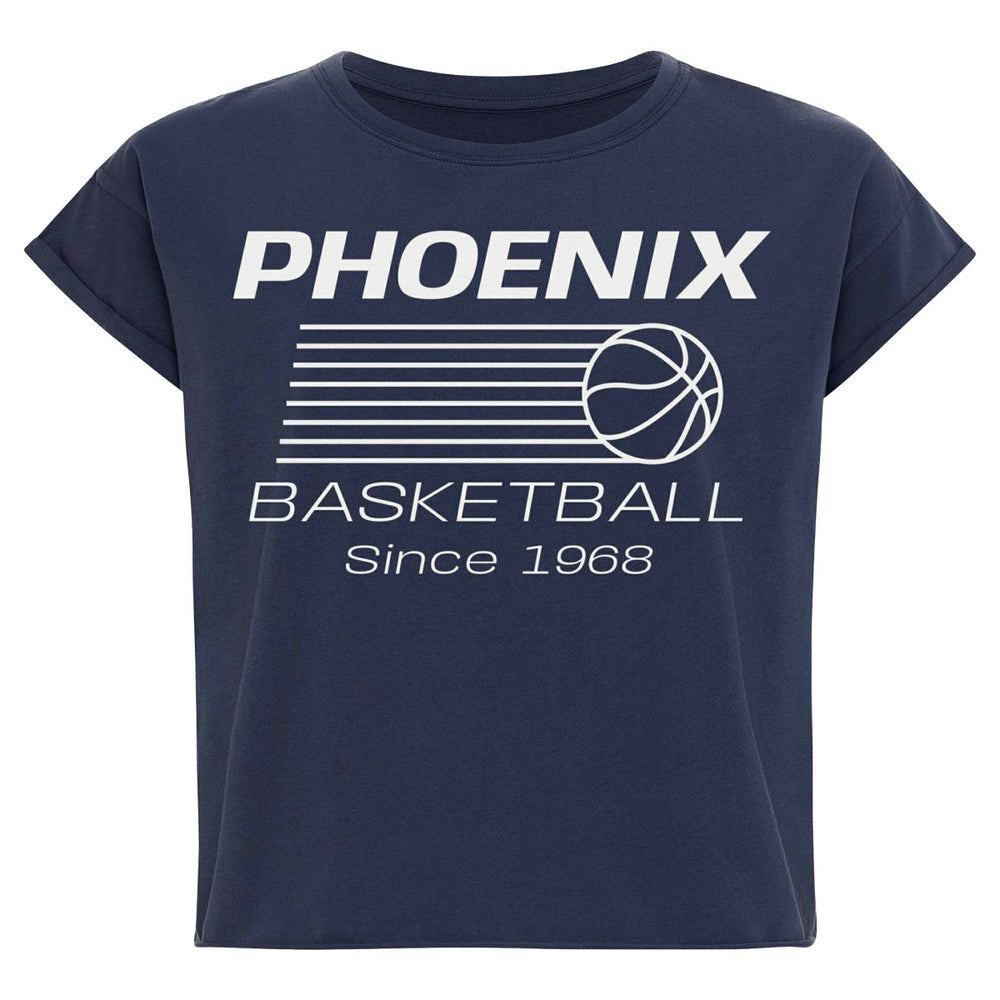 NBA Phoenix Suns Sportiqe Women's Athletic Club Collection Alana Premium Cropped T-Shirt