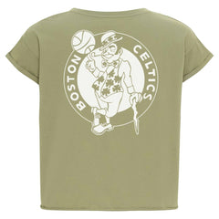 NBA Boston Celtics Sportiqe Women's Athletic Club Collection Alana Premium Cropped T-Shirt