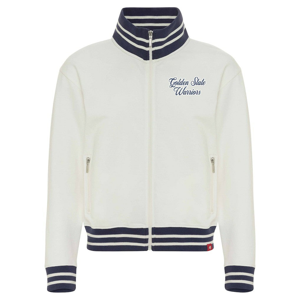 NBA Golden State Warriors Sportiqe Women's Athletic Club Collection Sutton French Terry Full-Zip Jacket sale