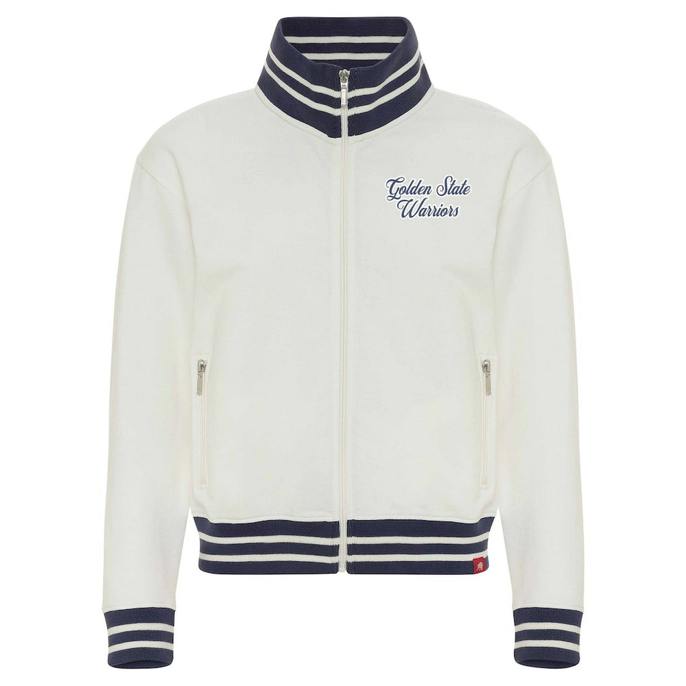 NBA Golden State Warriors Sportiqe Women's Athletic Club Collection Sutton French Terry Full-Zip Jacket sale