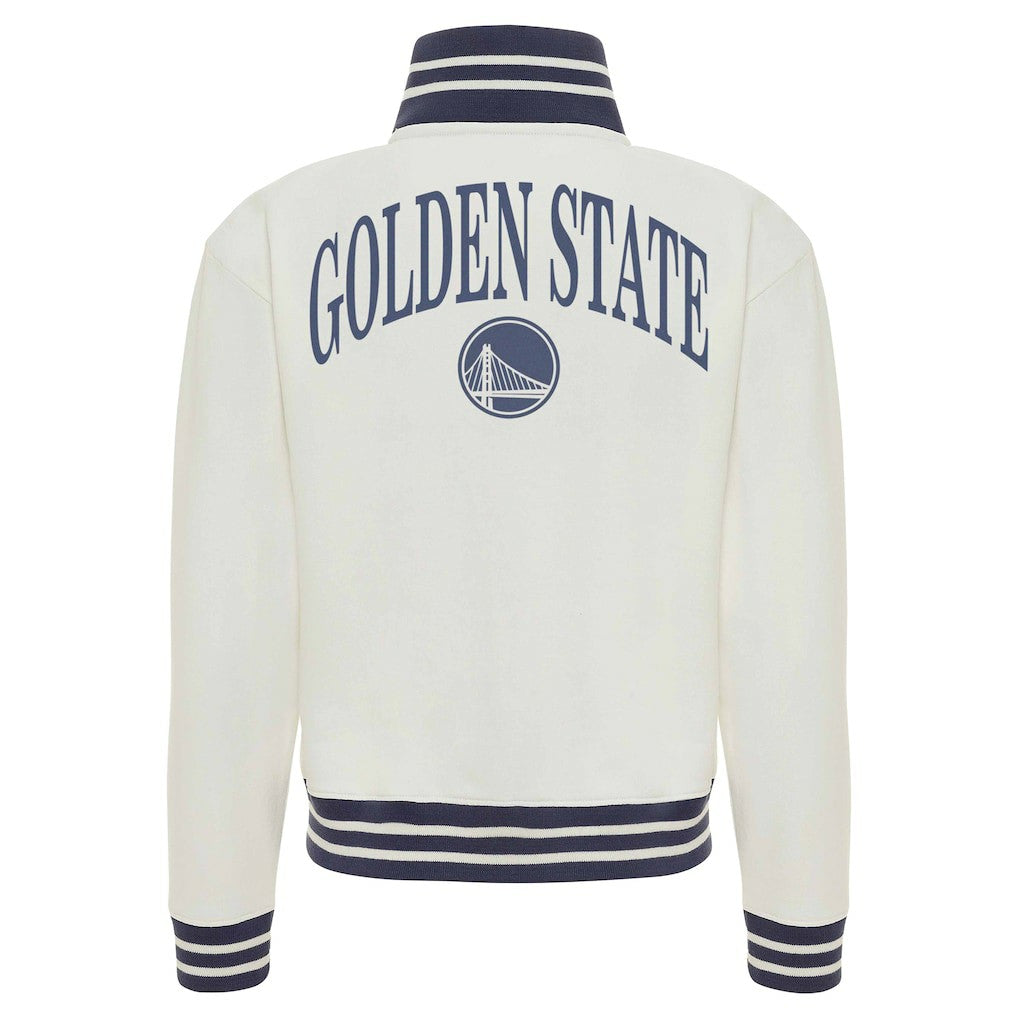 NBA Golden State Warriors Sportiqe Women's Athletic Club Collection Sutton French Terry Full-Zip Jacket sale