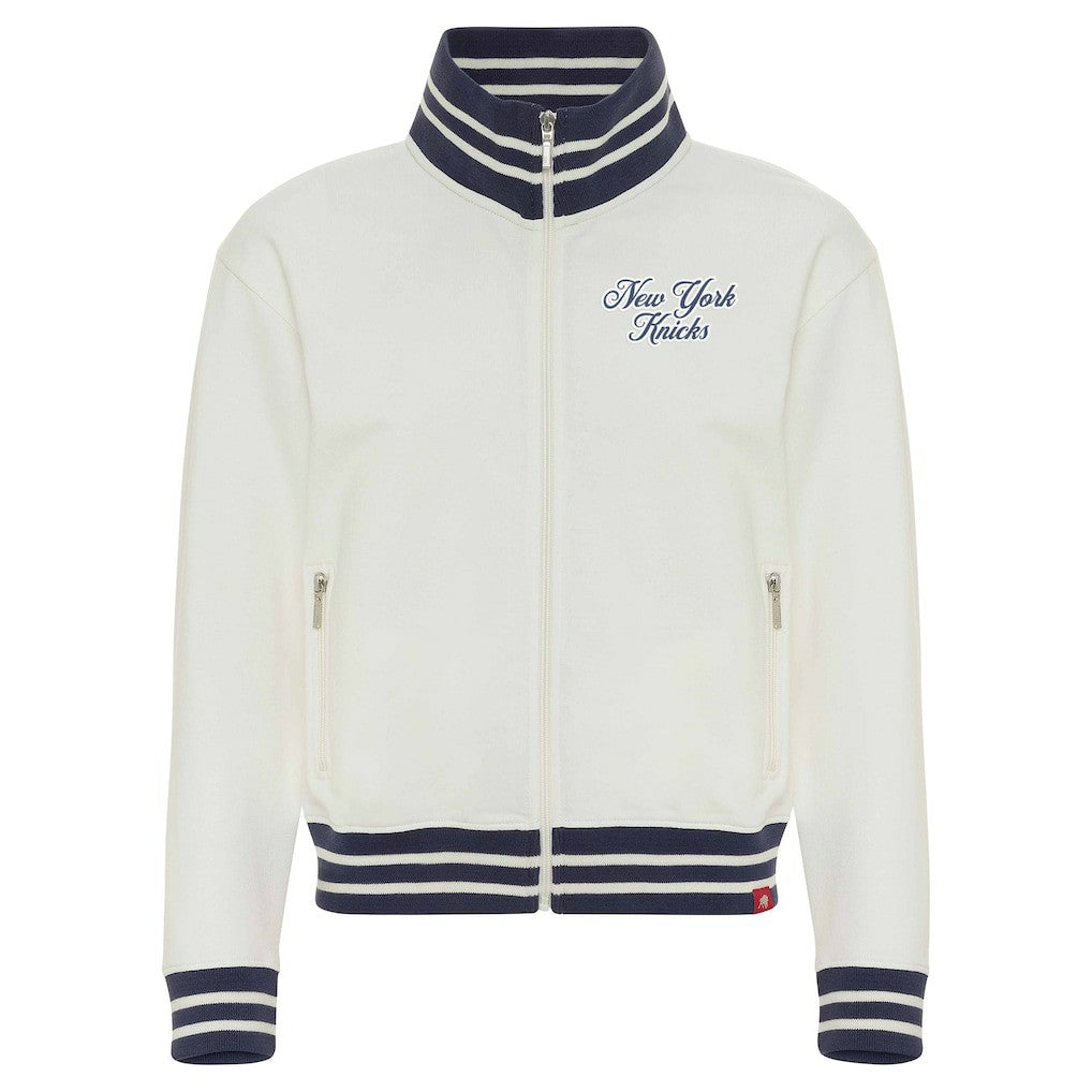 NBA New York Knicks Sportiqe Women's Athletic Club Collection Sutton French Terry Full-Zip Jacket