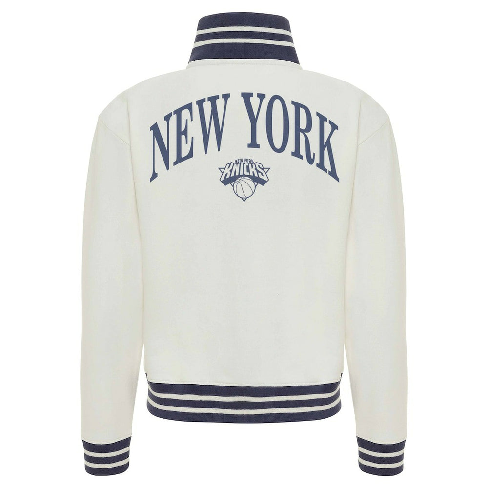 NBA New York Knicks Sportiqe Women's Athletic Club Collection Sutton French Terry Full-Zip Jacket
