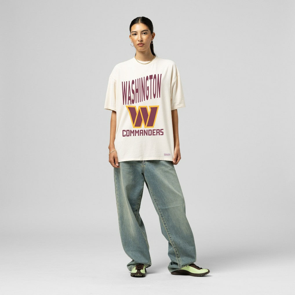 Women's Logo Rise Boyfriend T-Shirt - Washington Commanders