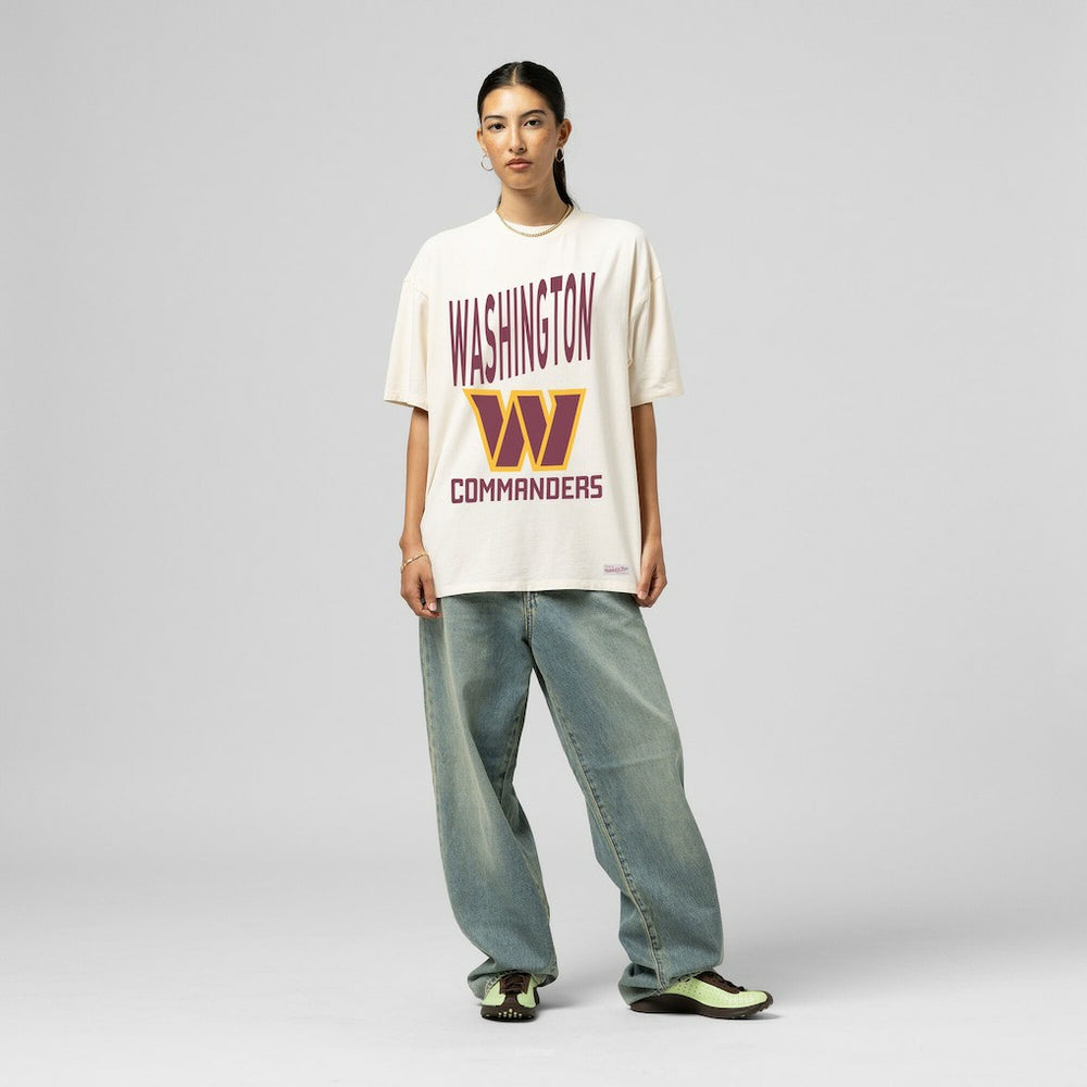 Women's Logo Rise Boyfriend T-Shirt - Washington Commanders
