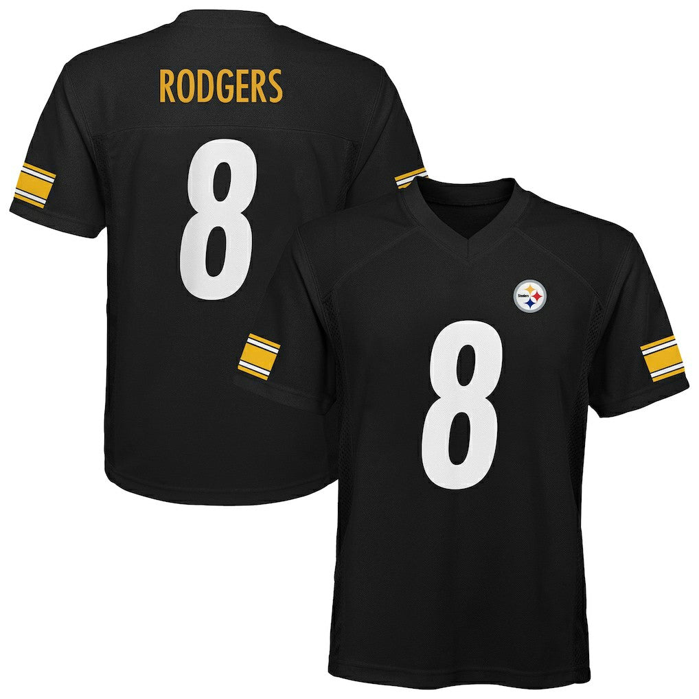 Aaron Rodgers  Outerstuff Youth Replica Player Jersey - Pittsburgh Steelers