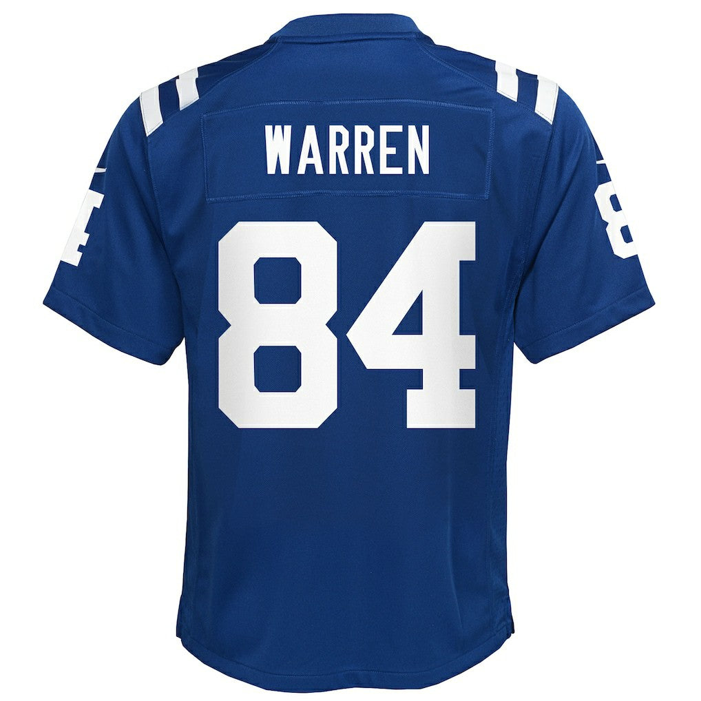 Tyler Warren  Youth Team Game Jersey - Indianapolis Colts