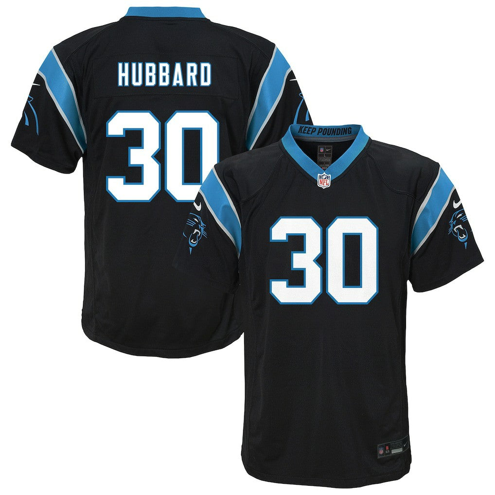 Chuba Hubbard  Youth Team Game Jersey - Carolina Panthers
