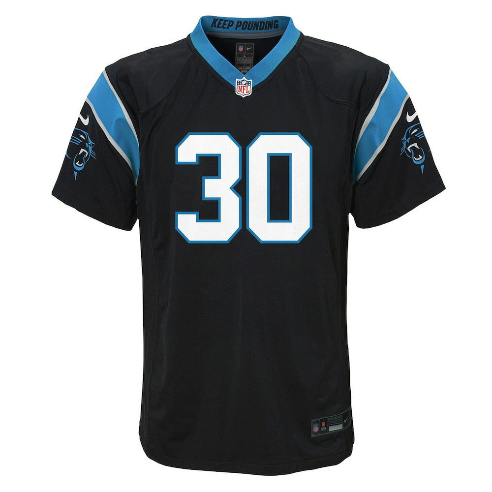 Chuba Hubbard  Youth Team Game Jersey - Carolina Panthers