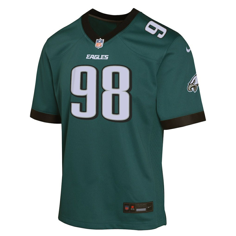 Jalen Carter  Youth Game Player Jersey - Philadelphia Eagles