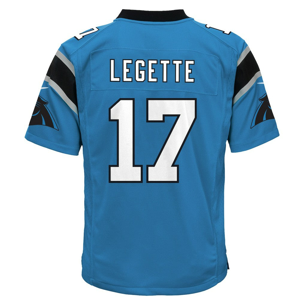 Xavier Legette  Youth Alternate Game Jersey - Carolina Panthers