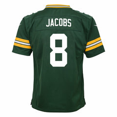 Josh Jacobs  Youth Team Game Jersey - Green Bay Packers