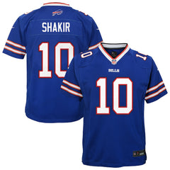 Khalil Shakir  Youth Team Game Jersey - Buffalo Bills