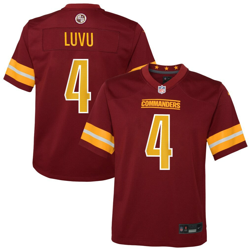 Frankie Luvu  Youth Team Game Jersey - Washington Commanders