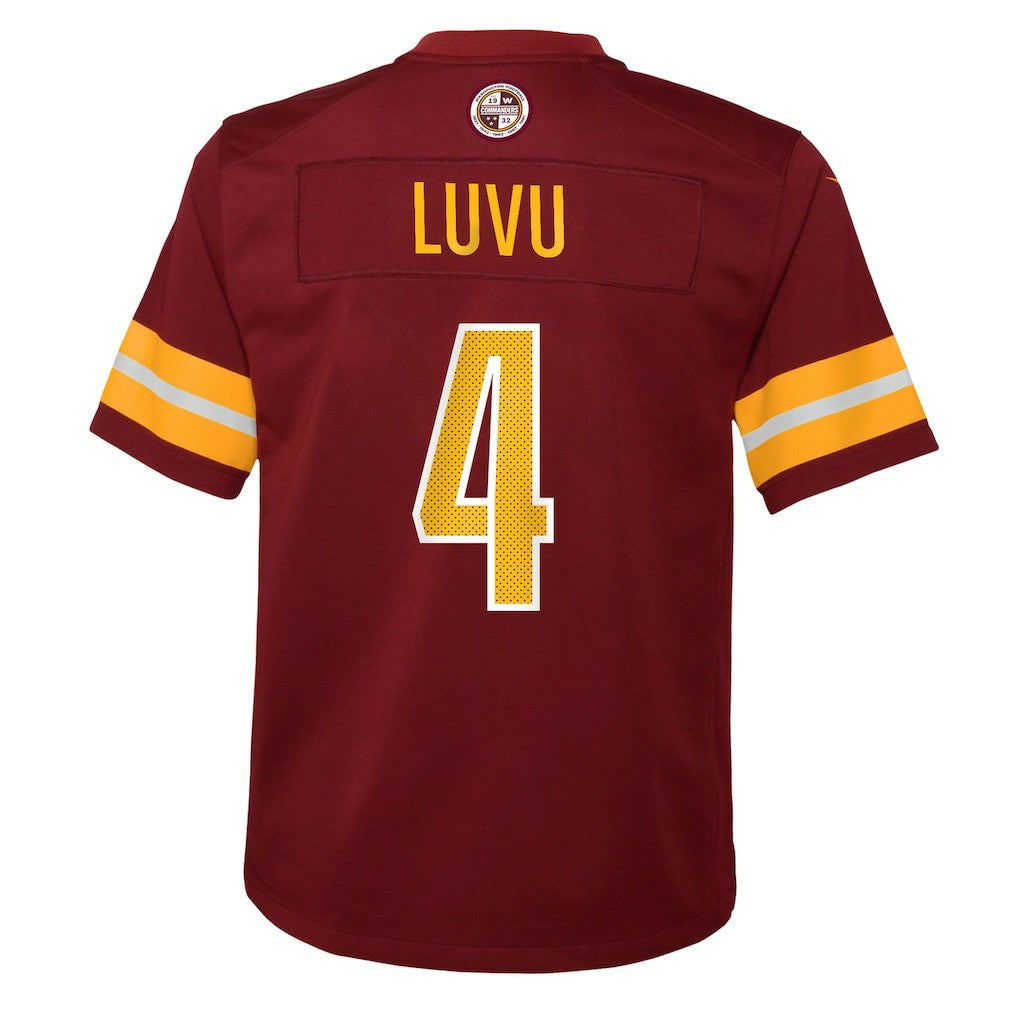 Frankie Luvu  Youth Team Game Jersey - Washington Commanders