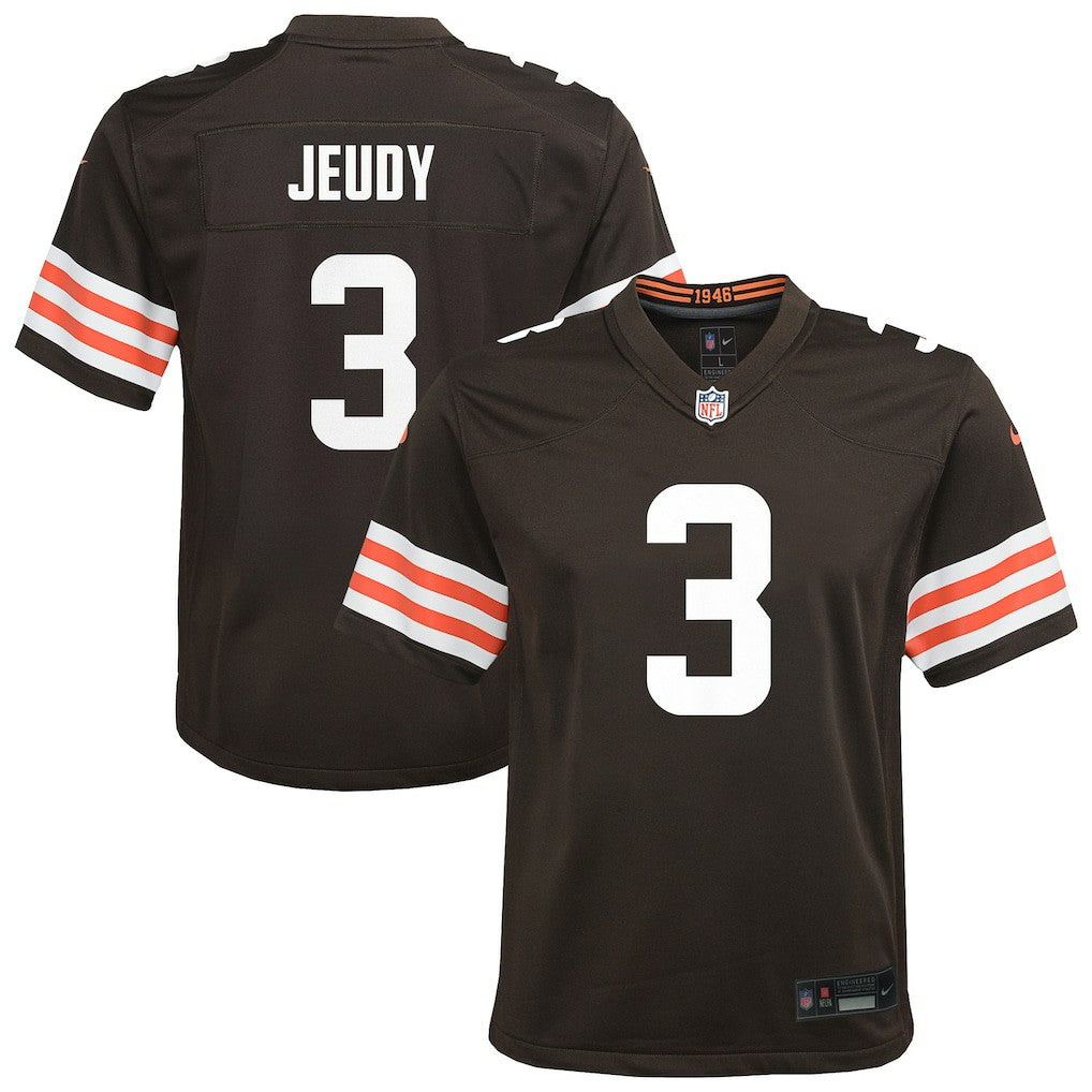 Jerry Jeudy  Youth Team Game Jersey - Cleveland Browns
