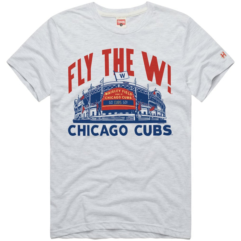 MLB Chicago Cubs Homage Hyper Local Refresh Tri-Blend T-Shirt