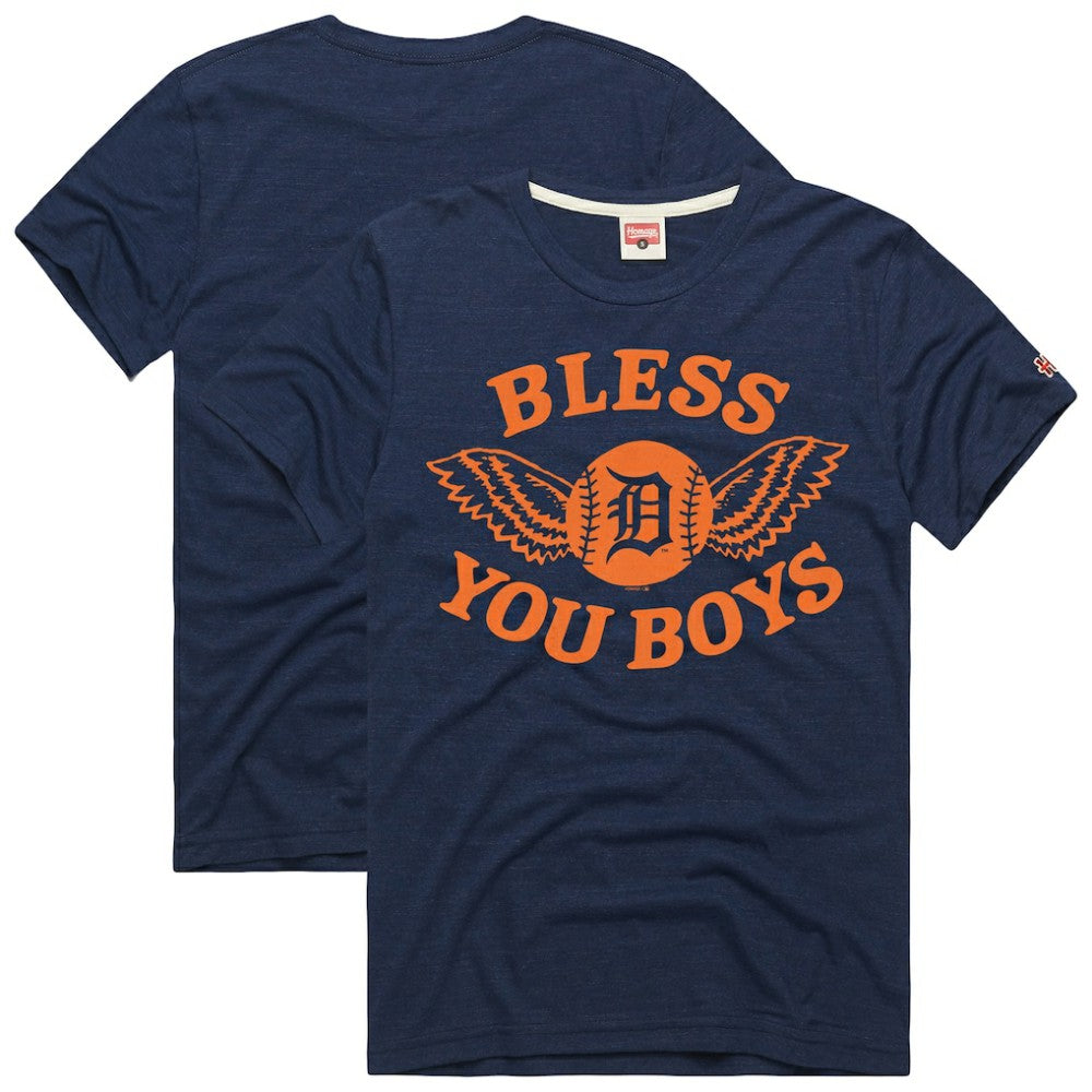 MLB Detroit Tigers Homage Hyper Local Refresh Tri-Blend T-Shirt