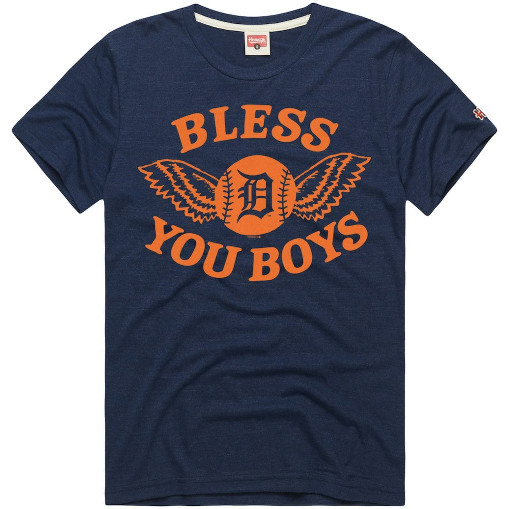MLB Detroit Tigers Homage Hyper Local Refresh Tri-Blend T-Shirt