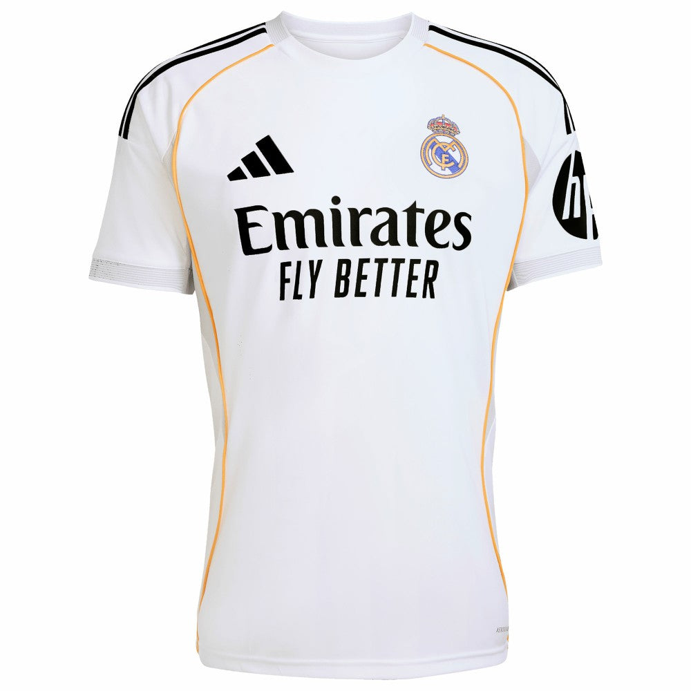 Kylian Mbappé Real Madrid 2025/26 Home Replica Player Jersey - Adidas White