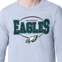 Starter Team Track Graphic Long Sleeve T-Shirt - Philadelphia Eagles