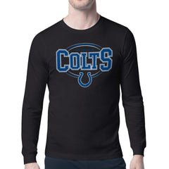 Starter Team Track Graphic Long Sleeve T-Shirt - Indianapolis Colts