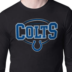 Starter Team Track Graphic Long Sleeve T-Shirt - Indianapolis Colts