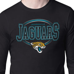Starter Team Track Graphic Long Sleeve T-Shirt - Jacksonville Jaguars