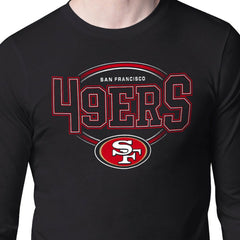 Starter Team Track Graphic Long Sleeve T-Shirt - San Francisco 49ers
