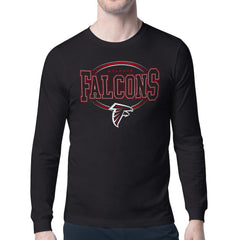 Starter Team Track Graphic Long Sleeve T-Shirt - Atlanta Falcons