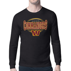 Starter Team Track Graphic Long Sleeve T-Shirt - Washington Commanders