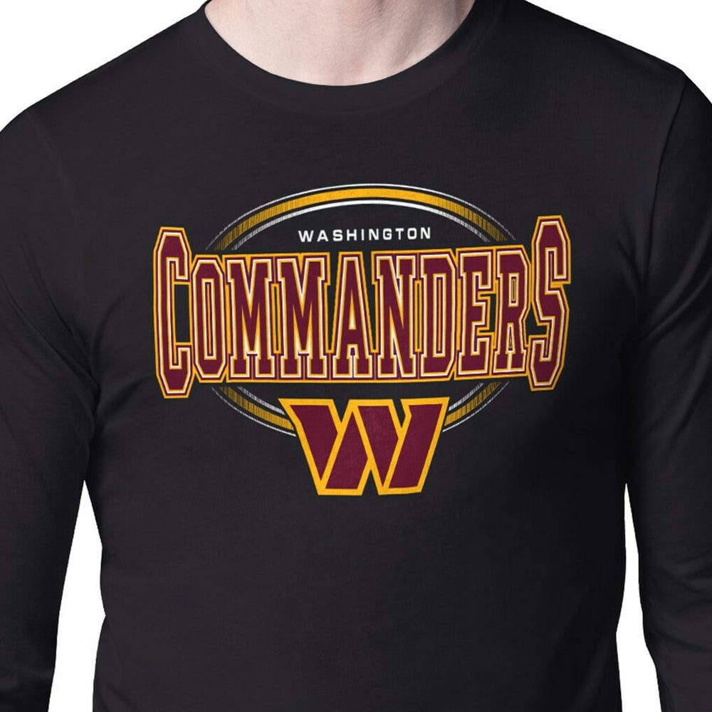Starter Team Track Graphic Long Sleeve T-Shirt - Washington Commanders