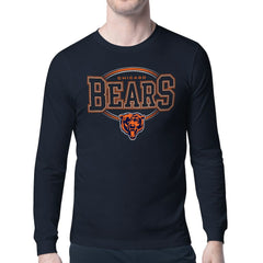 Starter Team Track Graphic Long Sleeve T-Shirt - Chicago Bears