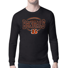 Starter Team Track Graphic Long Sleeve T-Shirt - Cincinnati Bengals