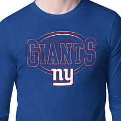 Starter Team Track Graphic Long Sleeve T-Shirt - New York Giants
