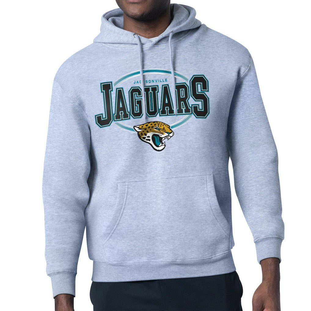 Starter Team Track Graphic Pullover Hoodie - Jacksonville Jaguars