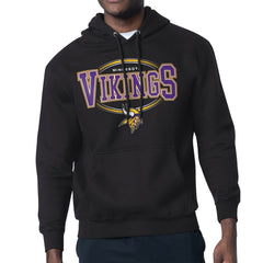 Starter Team Track Graphic Pullover Hoodie - Minnesota Vikings