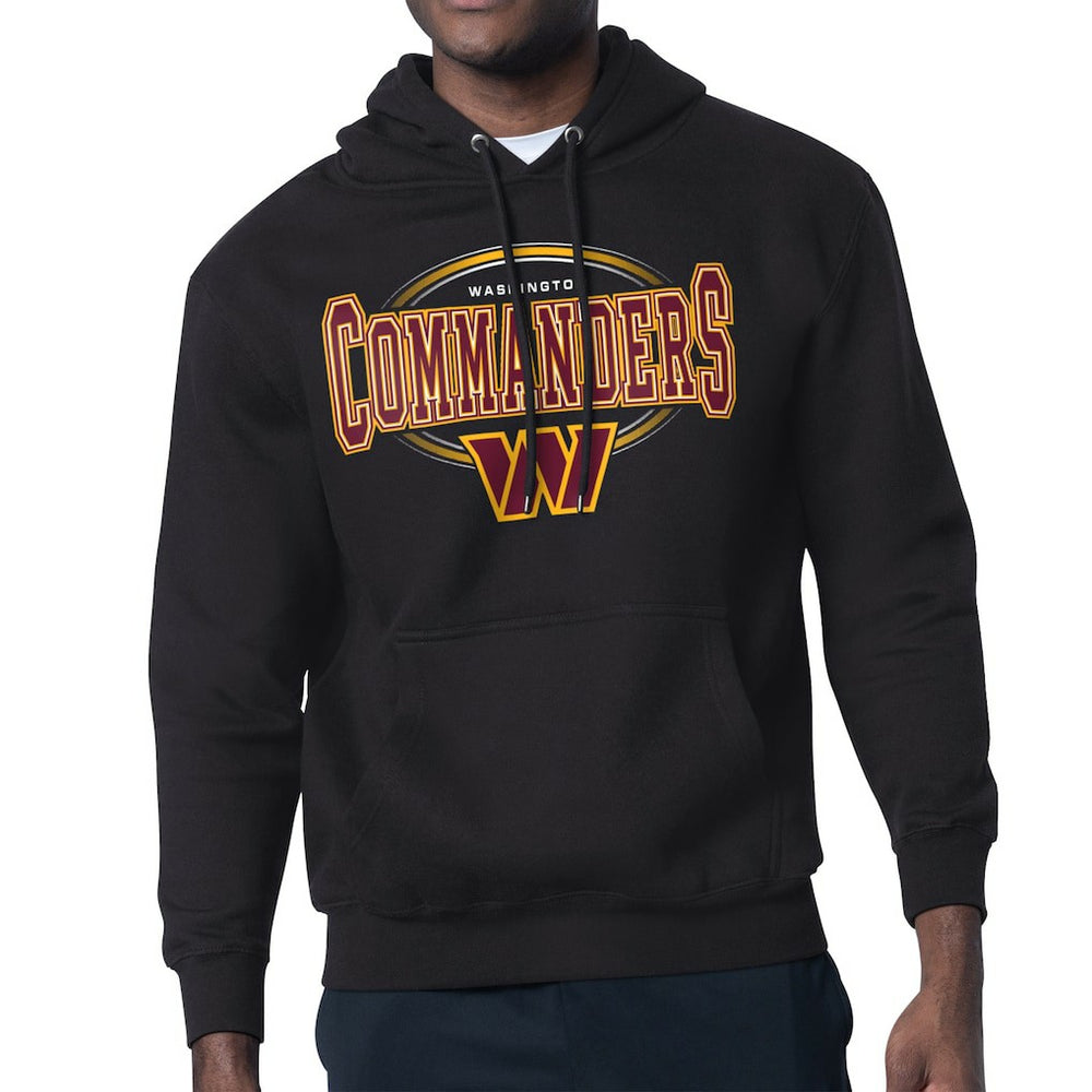 Starter Team Track Graphic Pullover Hoodie - Washington Commanders