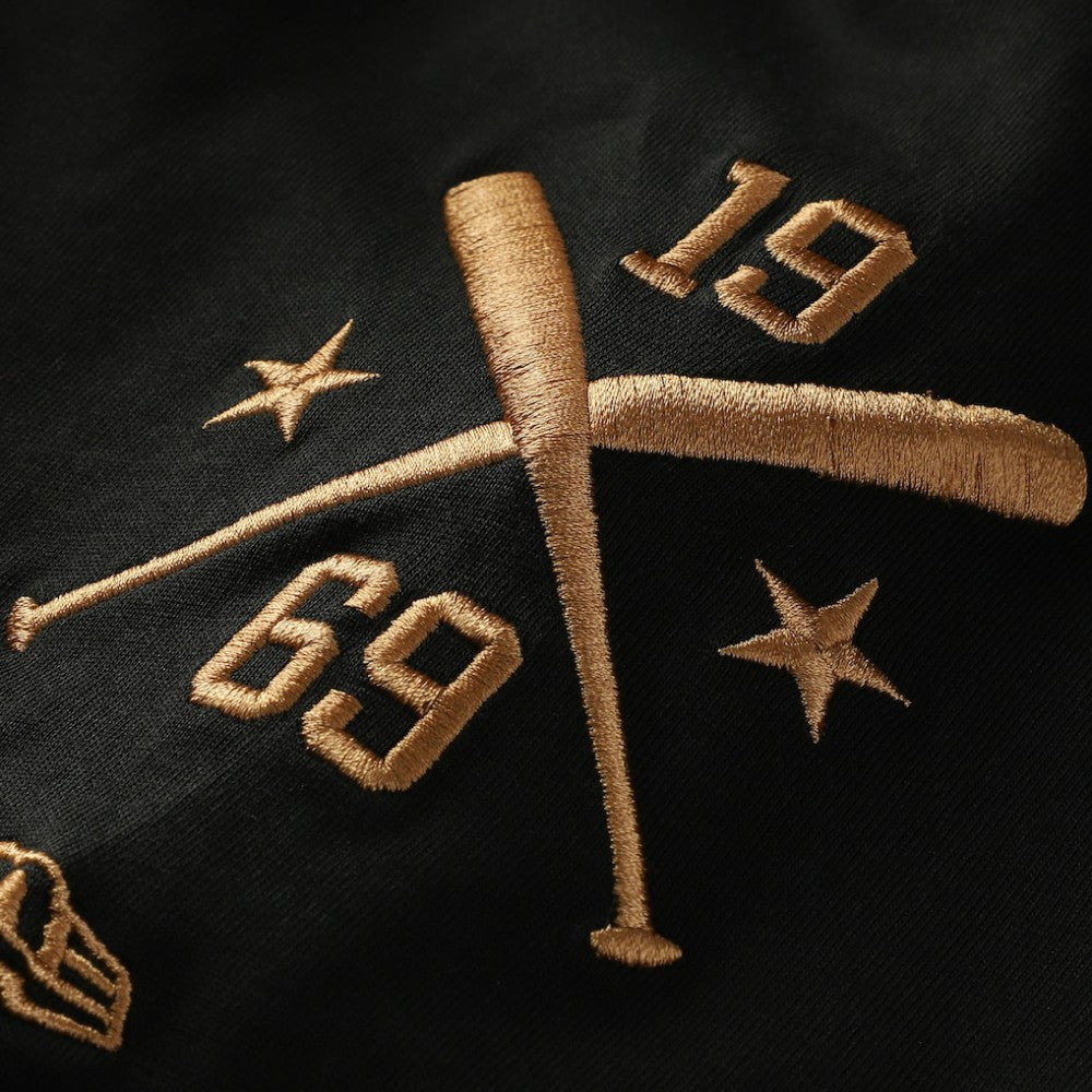 MLB San Diego Padres New Era Bronze Logo with Cross Bats Established T-Shirt