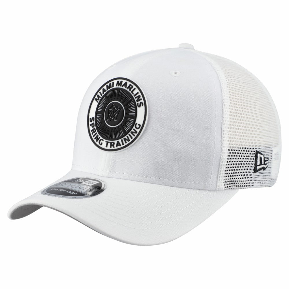 MLB Miami Marlins New Era 2026 Spring Training Fan Pack 9SEVENTY Adjustable Trucker Hat