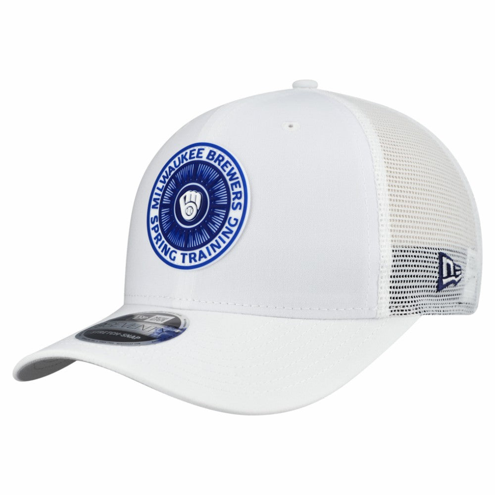 MLB Milwaukee Brewers New Era 2026 Spring Training Fan Pack 9SEVENTY Adjustable Trucker Hat