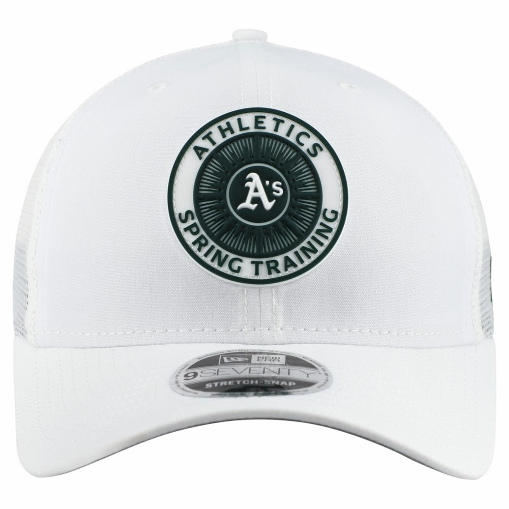 MLB Athletics New Era 2026 Spring Training Fan Pack 9SEVENTY Adjustable Trucker Hat