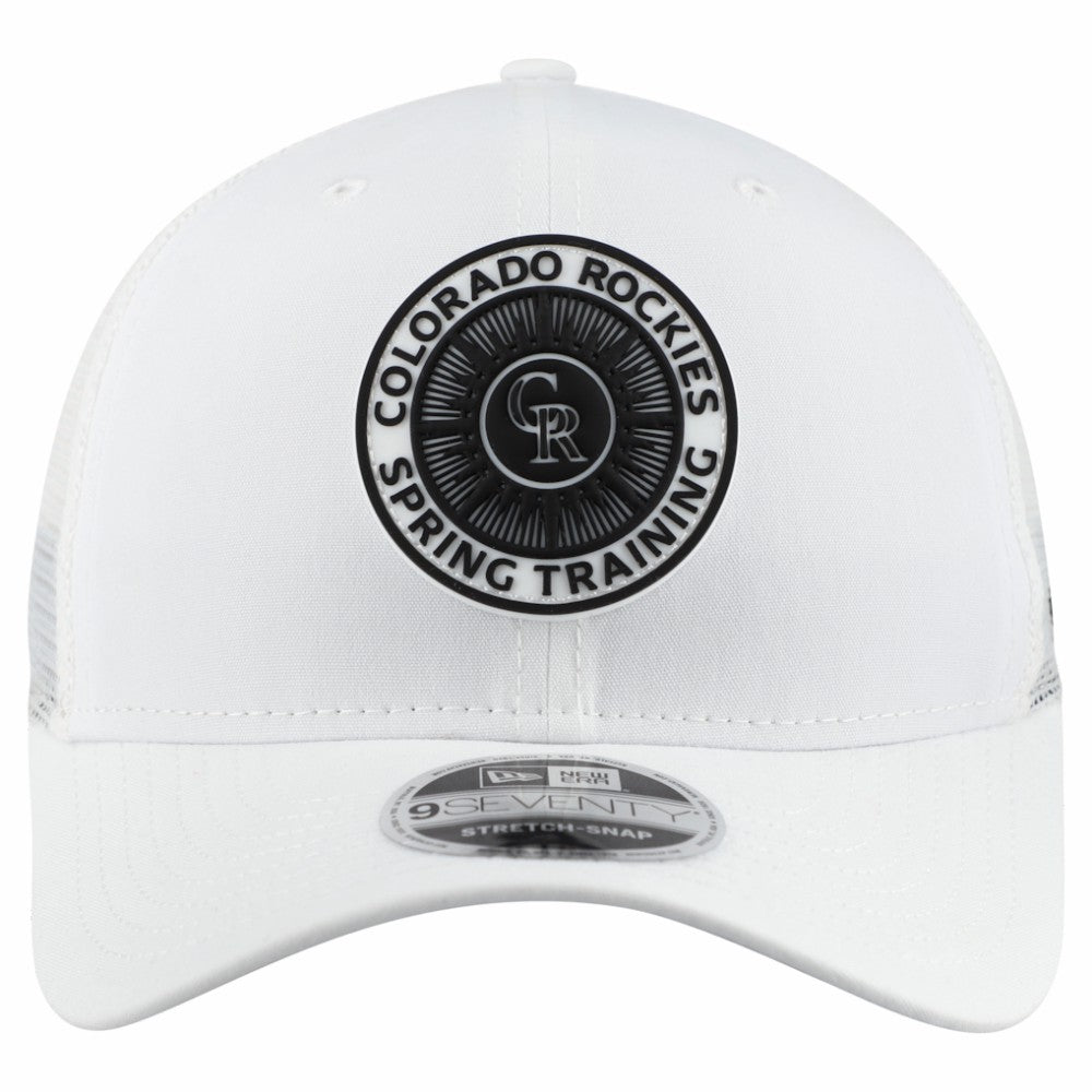 MLB Colorado Rockies New Era 2026 Spring Training Fan Pack 9SEVENTY Adjustable Trucker Hat