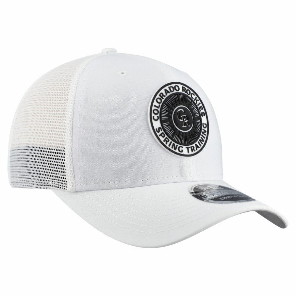 MLB Colorado Rockies New Era 2026 Spring Training Fan Pack 9SEVENTY Adjustable Trucker Hat