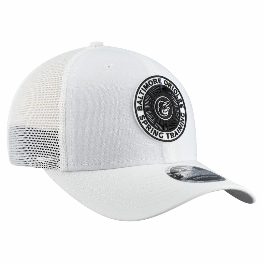 MLB Baltimore Orioles New Era 2026 Spring Training Fan Pack 9SEVENTY Adjustable Trucker Hat