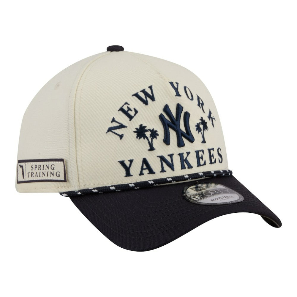 MLB New York Yankees New Era 2026 Spring Training Fan Pack Rope A-Frame 9FORTY Adjustable Hat