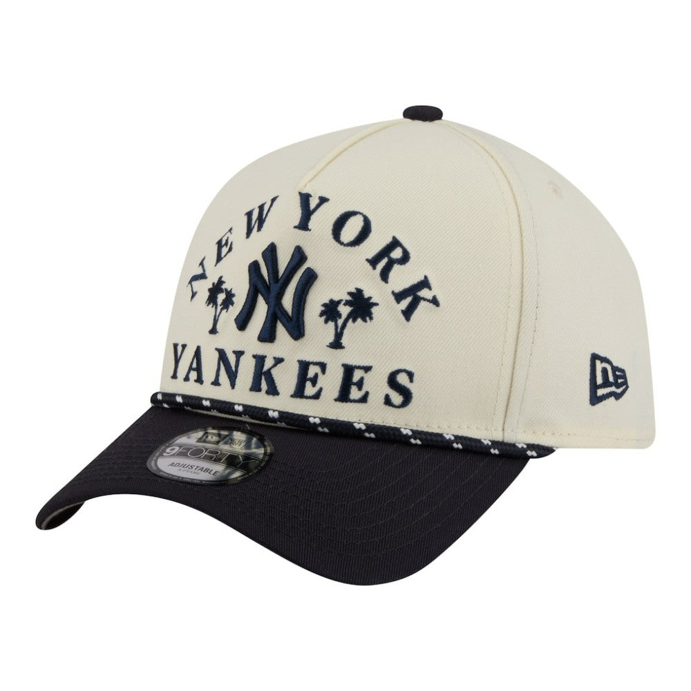 MLB New York Yankees New Era 2026 Spring Training Fan Pack Rope A-Frame 9FORTY Adjustable Hat