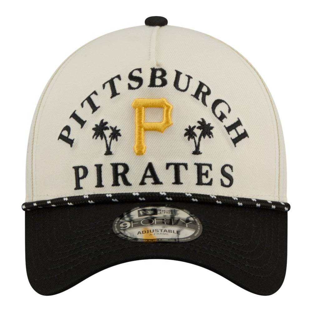 MLB Pittsburgh Pirates New Era 2026 Spring Training Fan Pack Rope A-Frame 9FORTY Adjustable Hat
