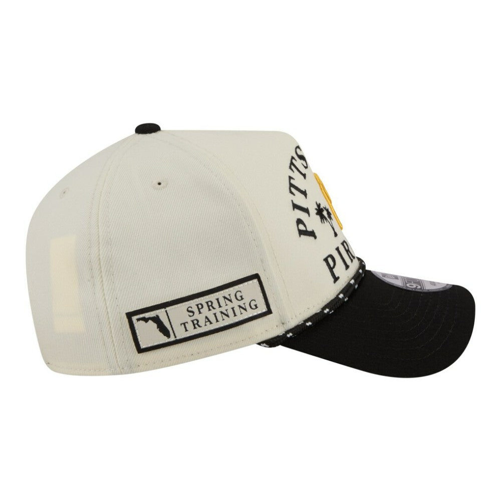 MLB Pittsburgh Pirates New Era 2026 Spring Training Fan Pack Rope A-Frame 9FORTY Adjustable Hat