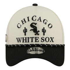 MLB Chicago White Sox New Era 2026 Spring Training Fan Pack Rope A-Frame 9FORTY Adjustable Hat